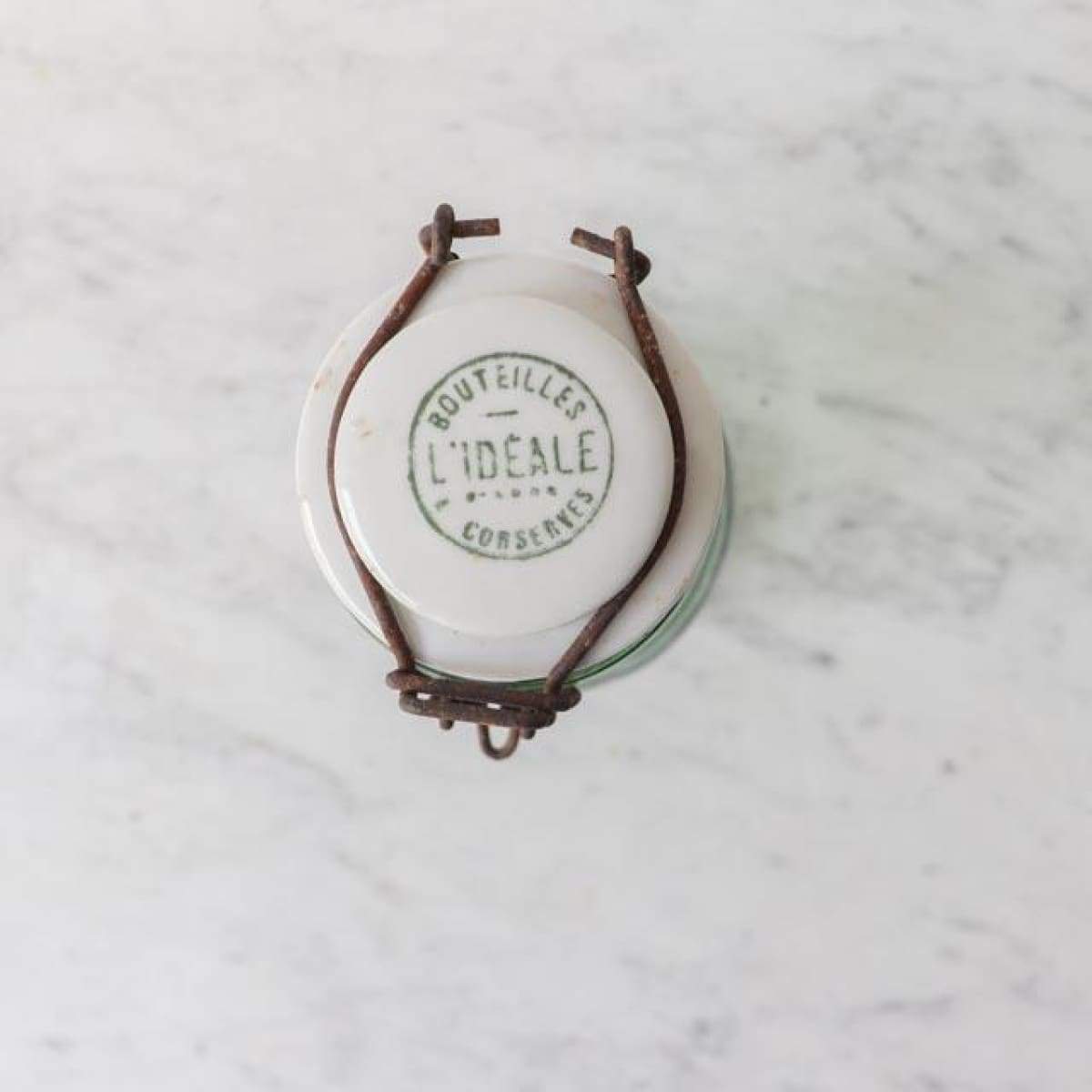 Porcelain Top Canning Jar