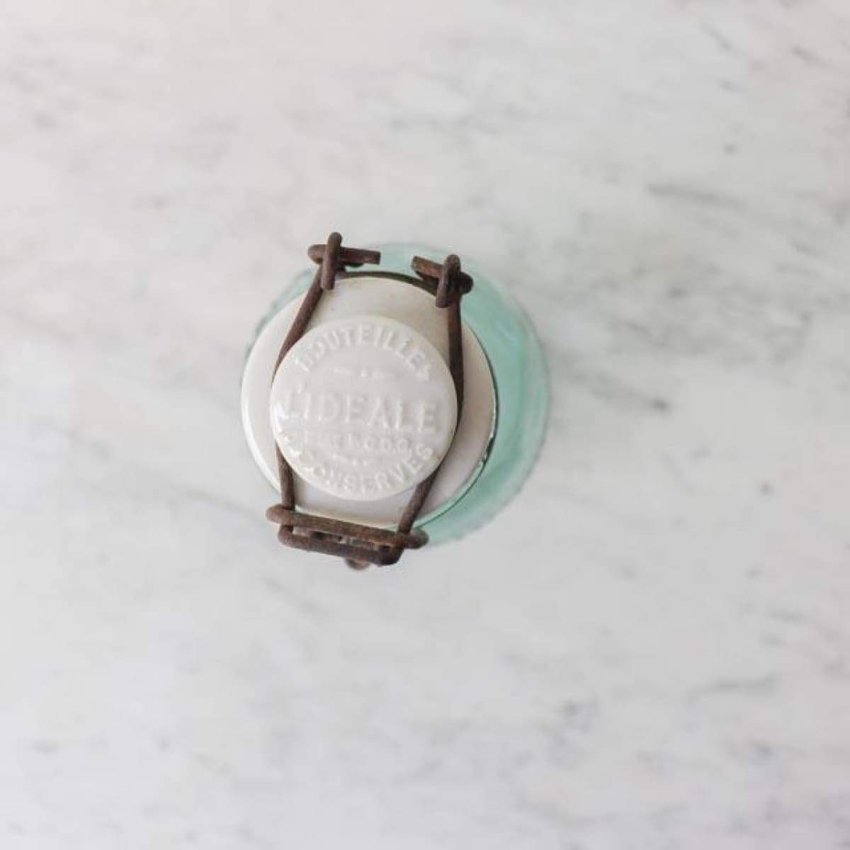 Porcelain Top Canning Jar