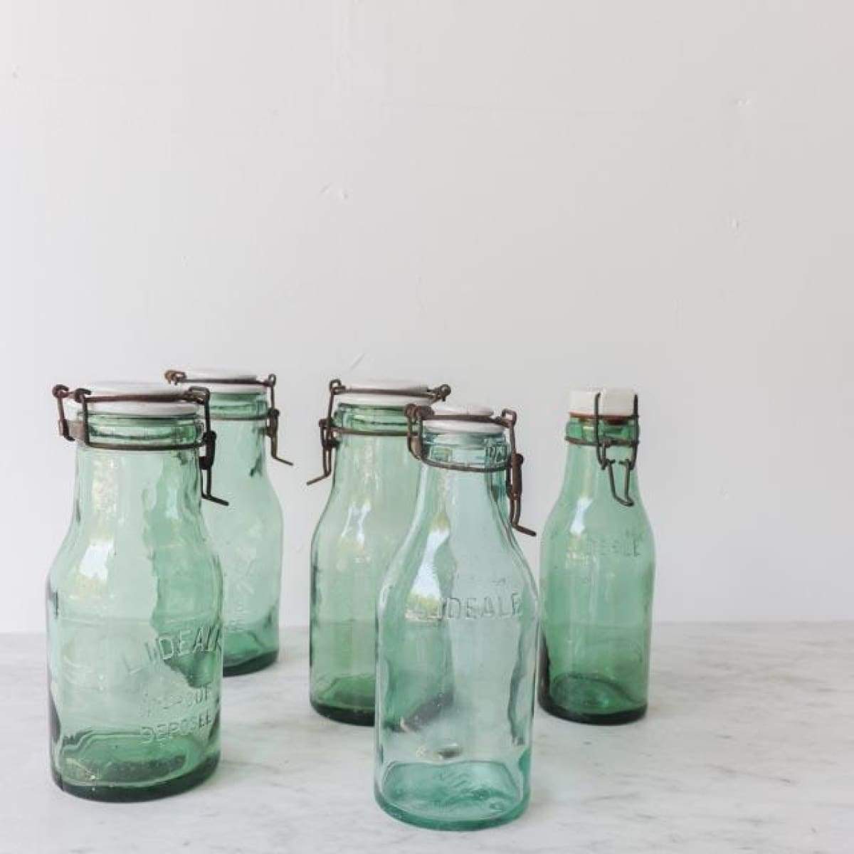 Porcelain Top Canning Jar