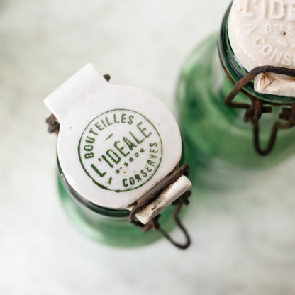 Porcelain Top Canning Jar