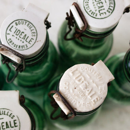 Porcelain Top Canning Jar