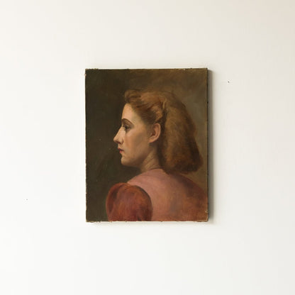 Portrait De Silvie Oil Painting