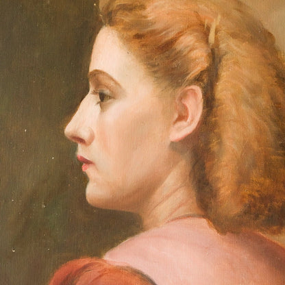 Portrait De Silvie Oil Painting