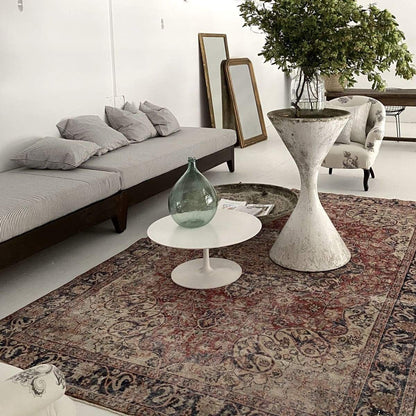 Reclaimed Wood Moroccan Lounger with Ticking Cushion | Floor Sample