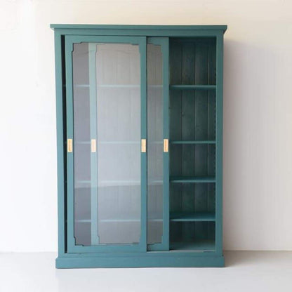 Reclaimed Wood Sliding Door Cabinet | Floor Sample