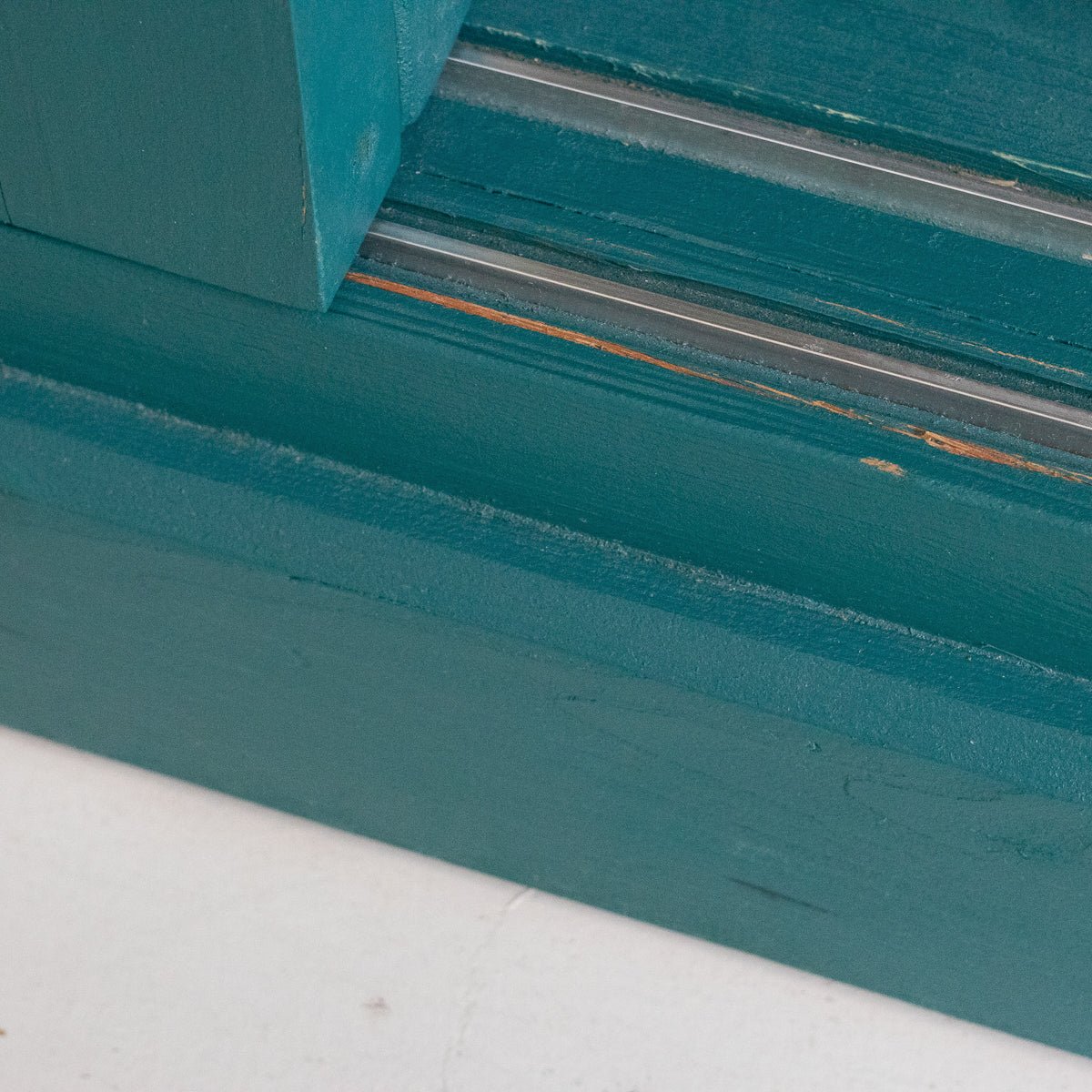 Reclaimed Wood Sliding Door Cabinet | Floor Sample