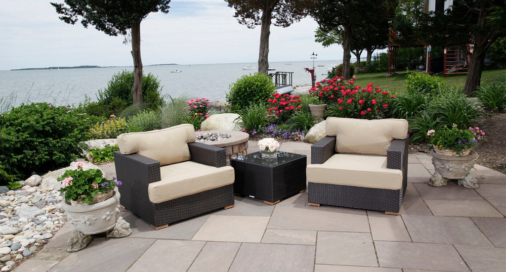 Salina Outdoor Club Chair Set