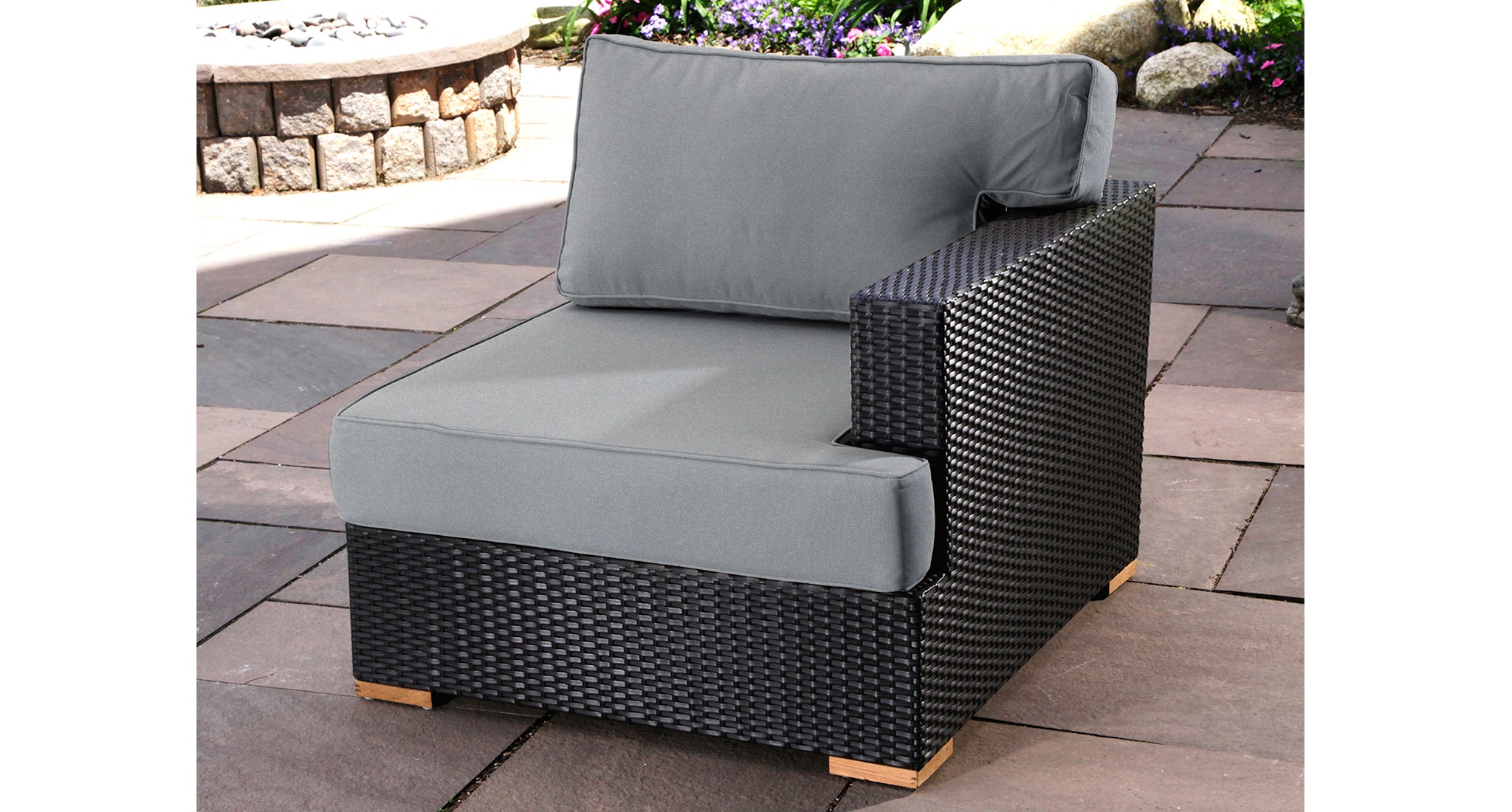 Salina Outdoor Right Arm Piece