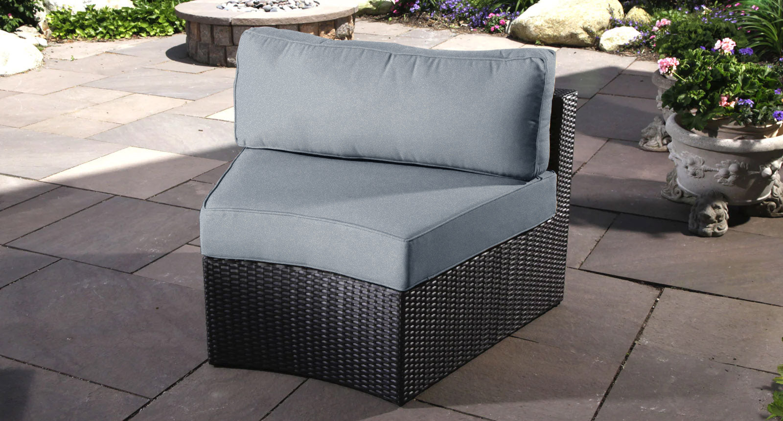 Santorini Outdoor Couch Piece
