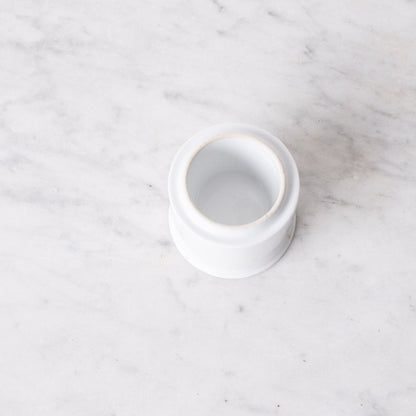 Scented Candle with Silver Wine Coaster and Porcelain Match Caddy