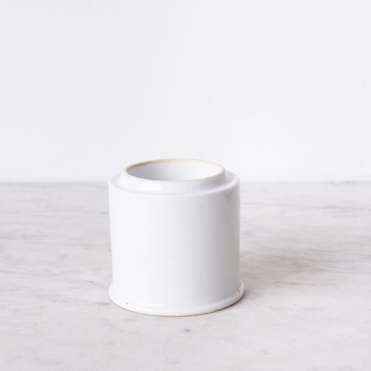 Scented Candle with Silver Wine Coaster and Porcelain Match Caddy