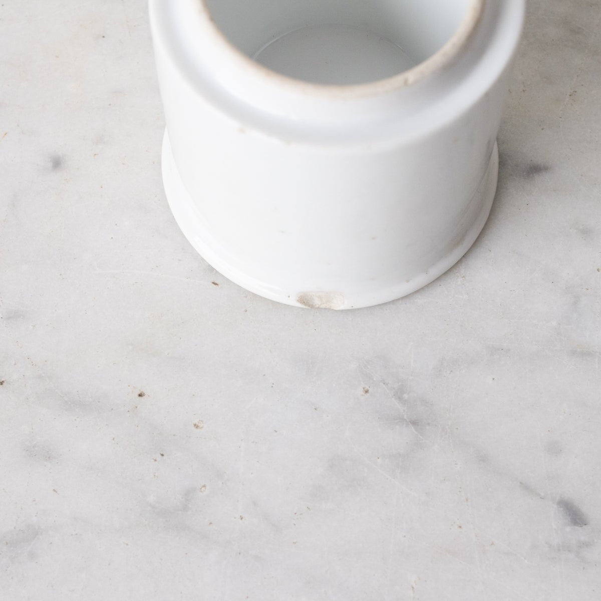 Scented Candle with Silver Wine Coaster and Porcelain Match Caddy