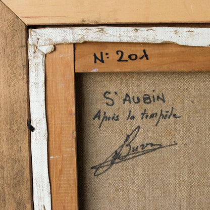 Seascape With Cliffs Oil Painting