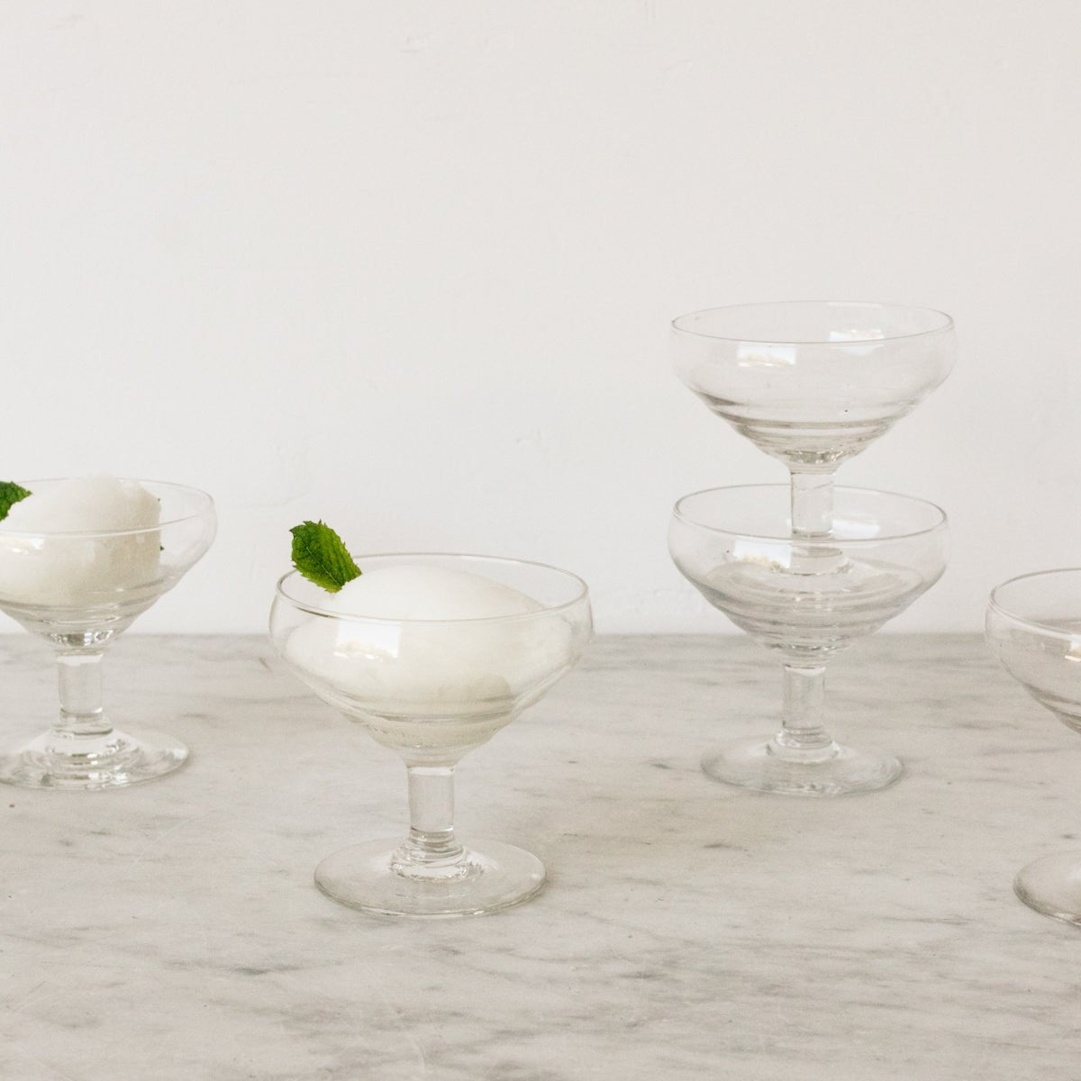 Simple Dessert Coupe Set of 5