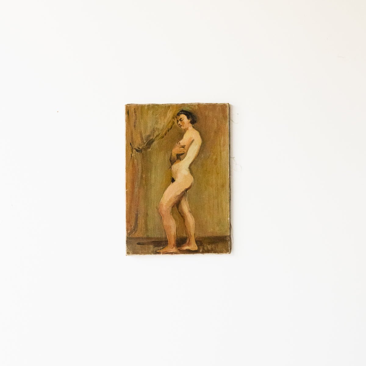 Standing Nude Oil Painting