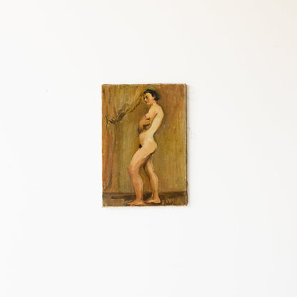 Standing Nude Oil Painting