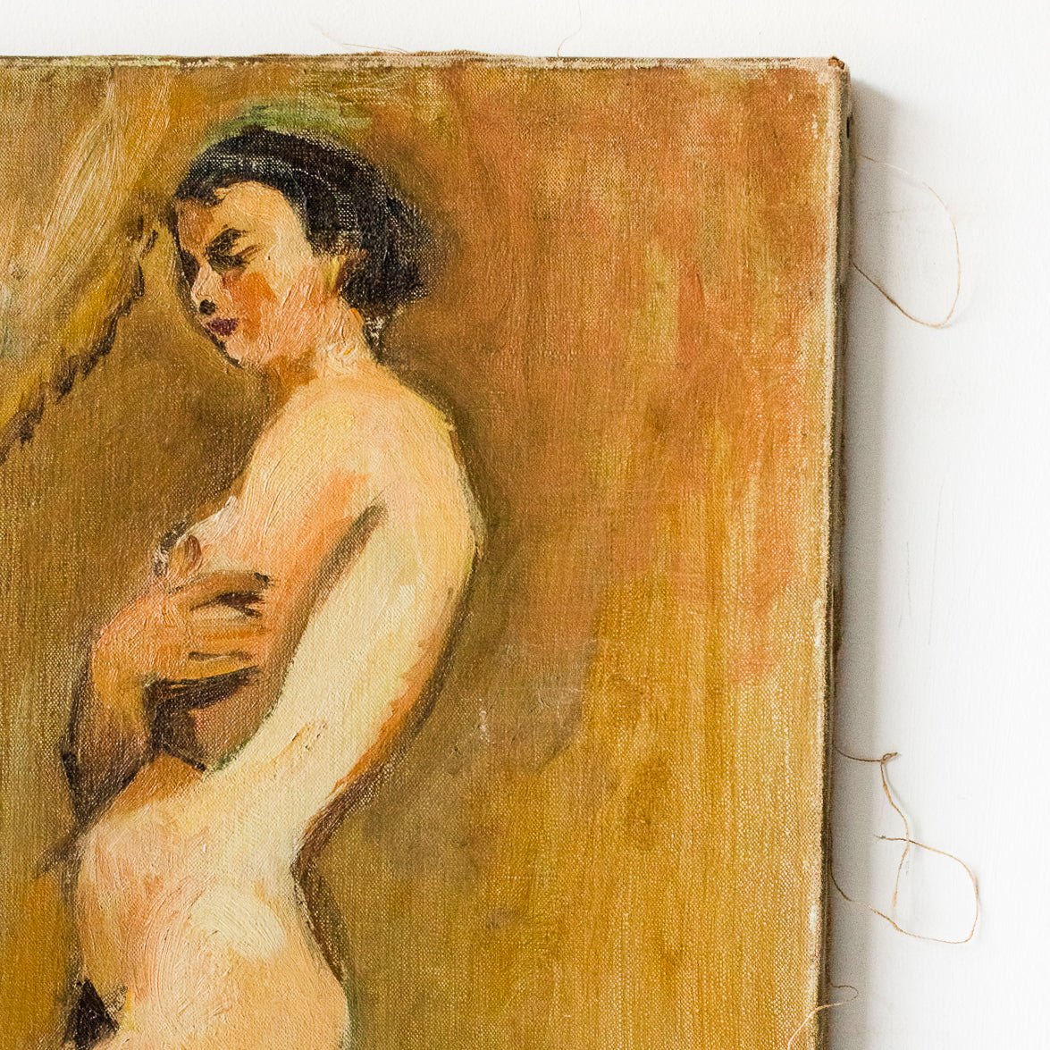 Standing Nude Oil Painting