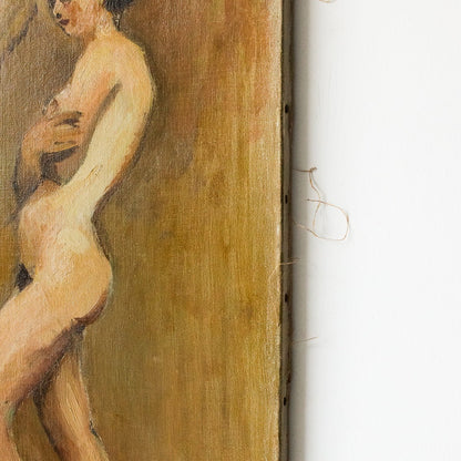 Standing Nude Oil Painting