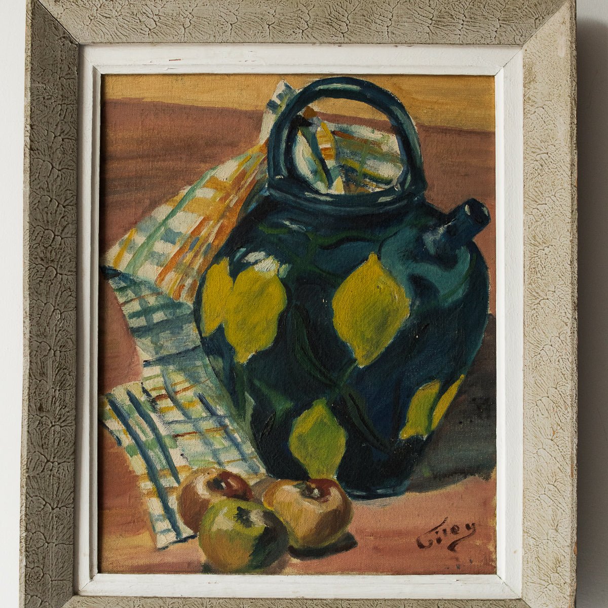 Still Life With Apples Oil Painting