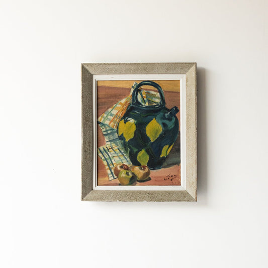 Still Life With Apples Oil Painting