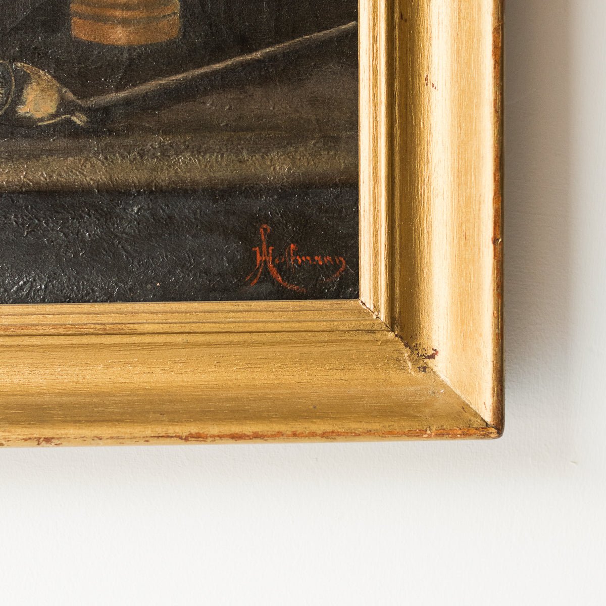 Still Life With Candlelight Oil Painting