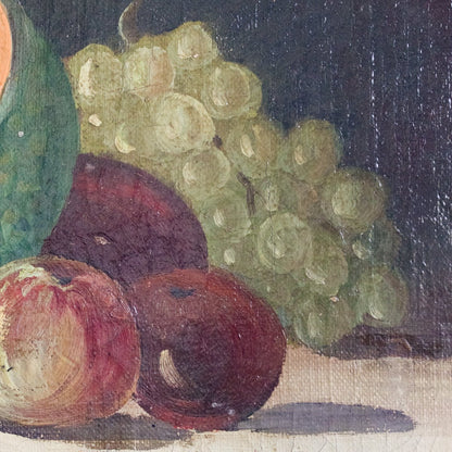 Still Life With Fruit And Olives Oil Painting