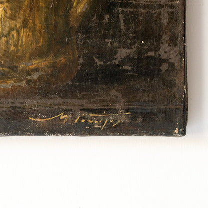 Still Life With Wine And Pears Oil Painting