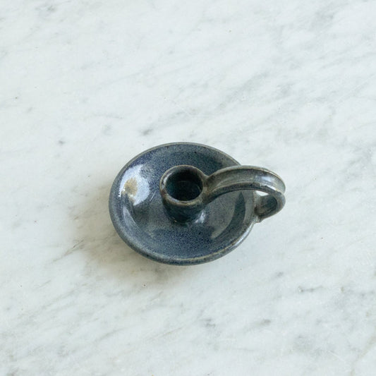 Stoneware Candlestick