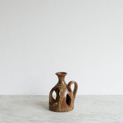 Stoneware Candlestick