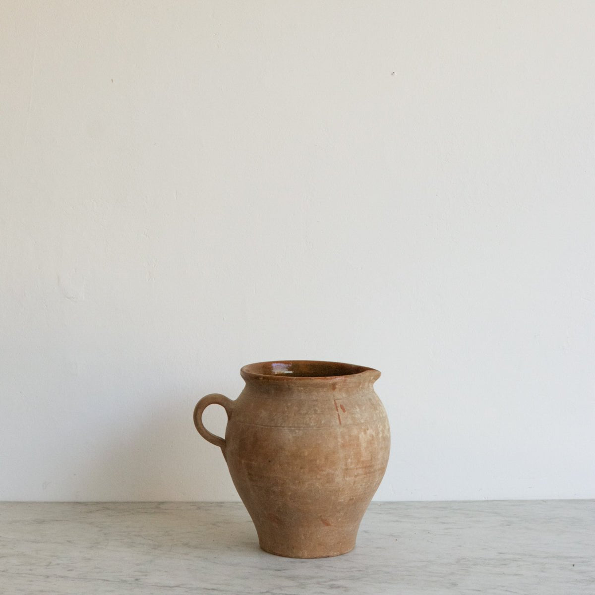 Stoneware Cream Pitcher