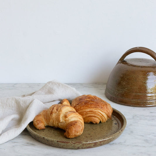 Stoneware Dome with Platter
