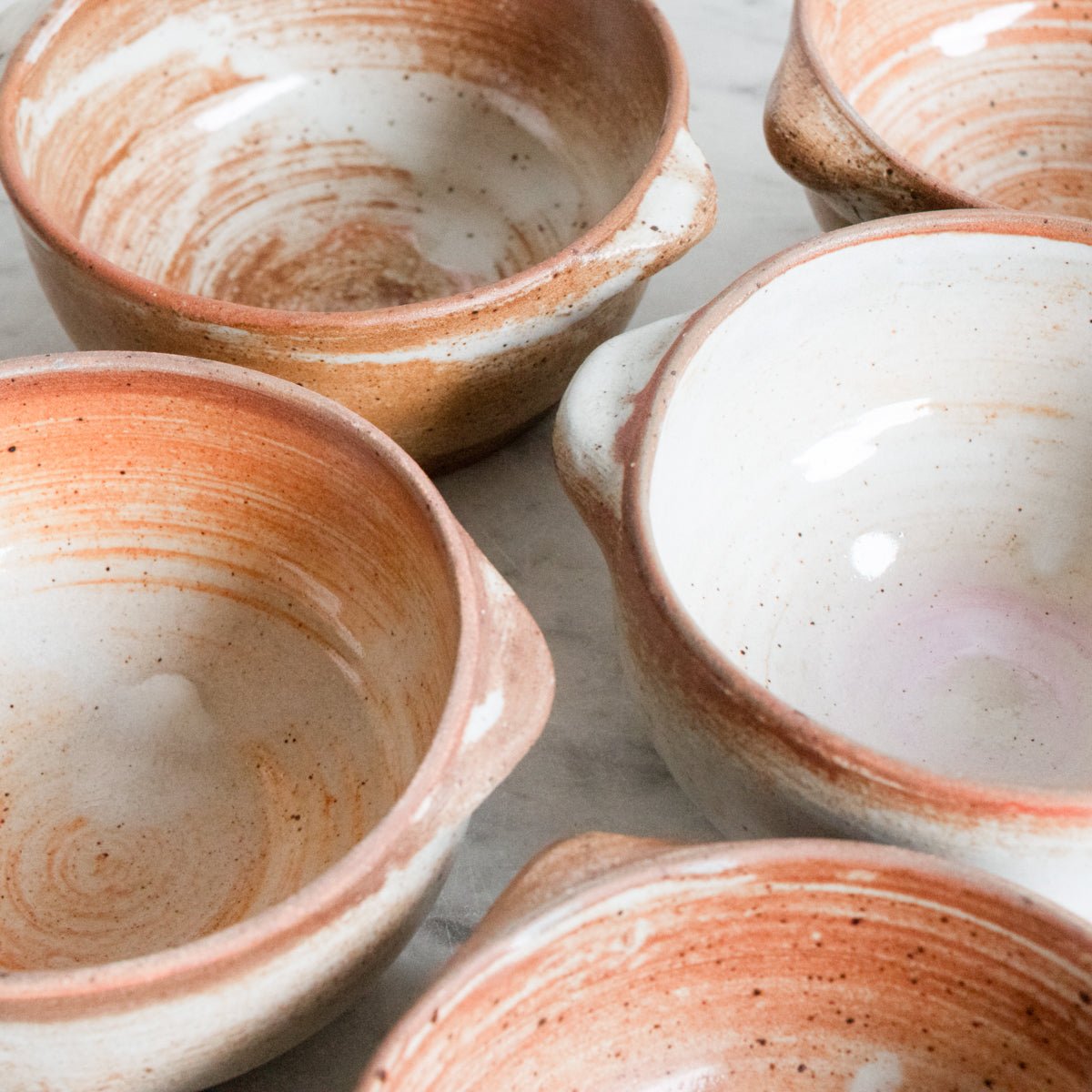 Stoneware Mussel Bowl Set of 5