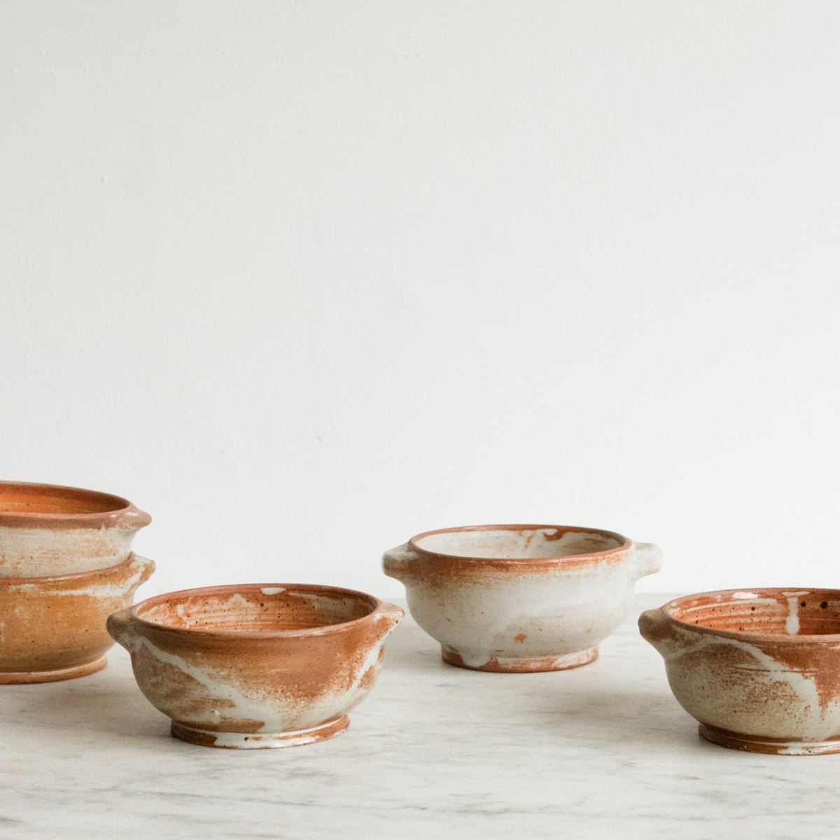 Stoneware Mussel Bowl Set of 5