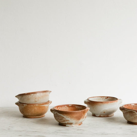 Stoneware Mussel Bowl Set of 5