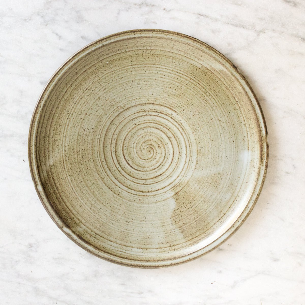 Stoneware Platter | Signed by Artist