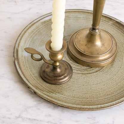 Stoneware Platter | Signed by Artist