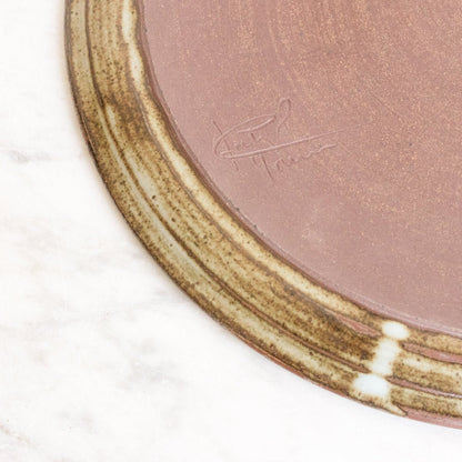 Stoneware Platter | Signed by Artist