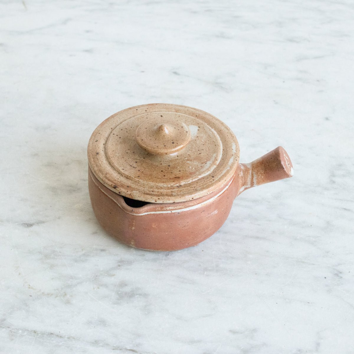 Stoneware Pot With Lid