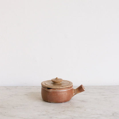 Stoneware Pot With Lid
