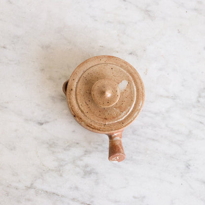 Stoneware Pot With Lid