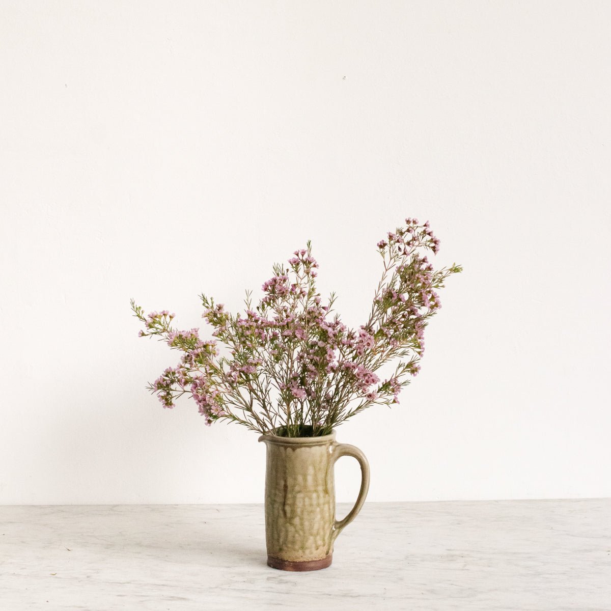 Stoneware Provencal Pitcher | Signed By Artist