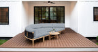 Santorini Teak & Rope Outdoor Daybed