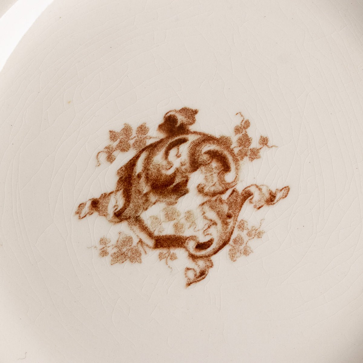 Transferware Dinner Plate Set of 4