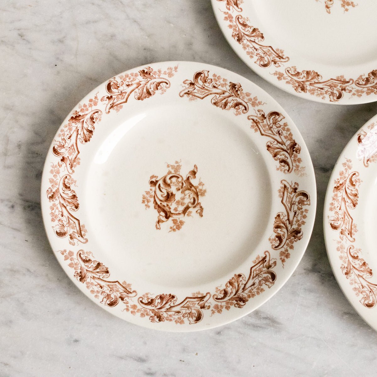 Transferware Dinner Plate Set of 4