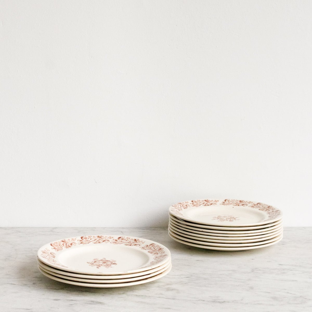 Transferware Dinner Plate Set of 4