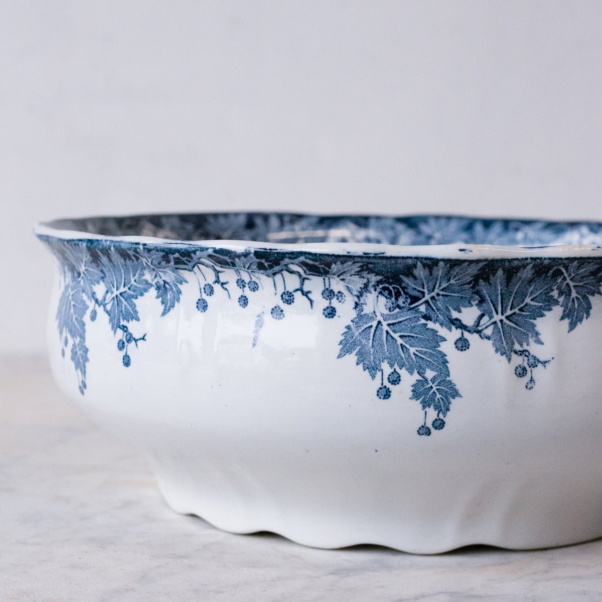 Transferware Serving Bowl