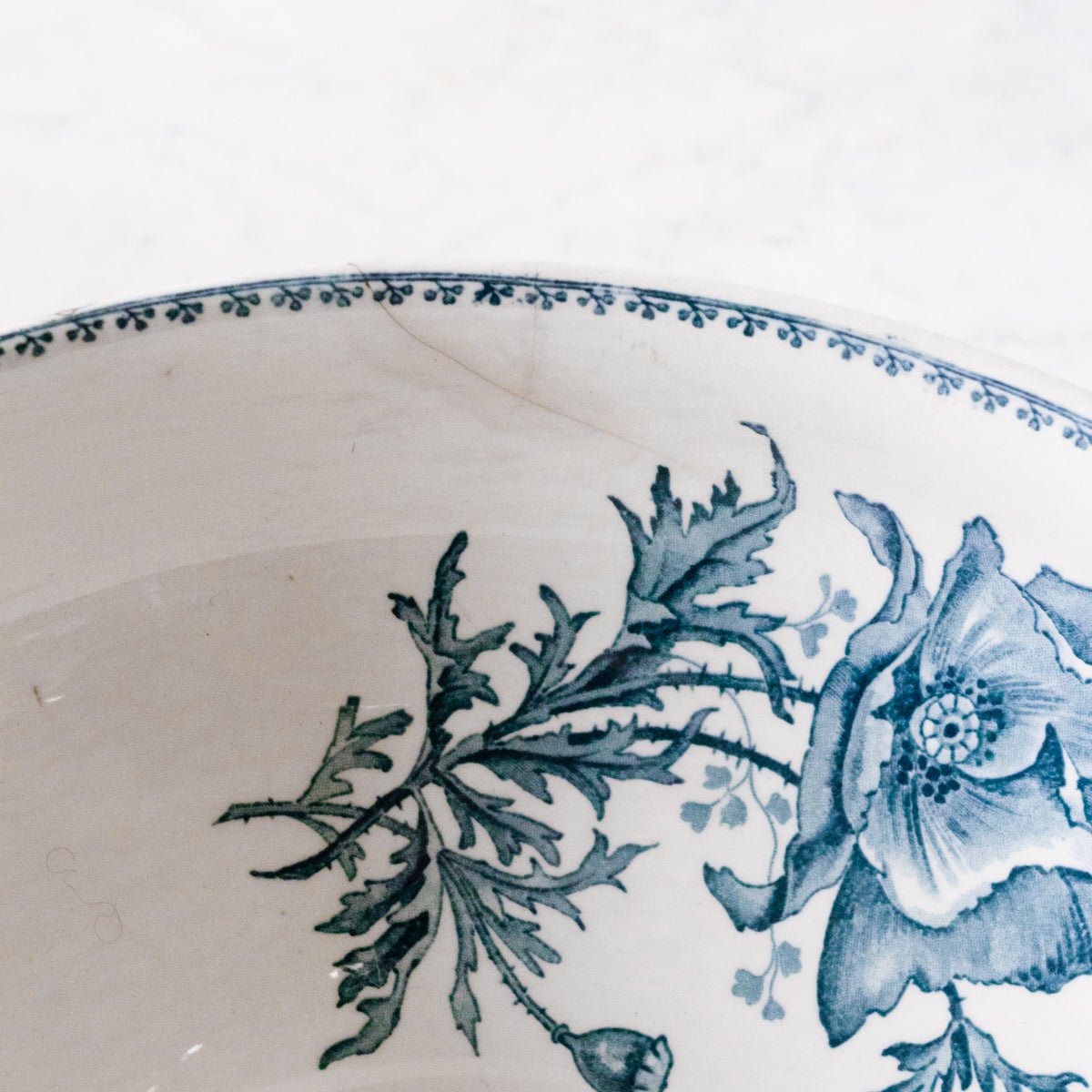 Transferware Serving Bowl