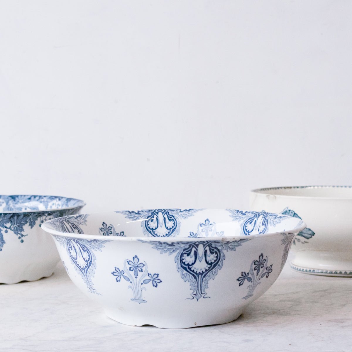 Transferware Serving Bowl