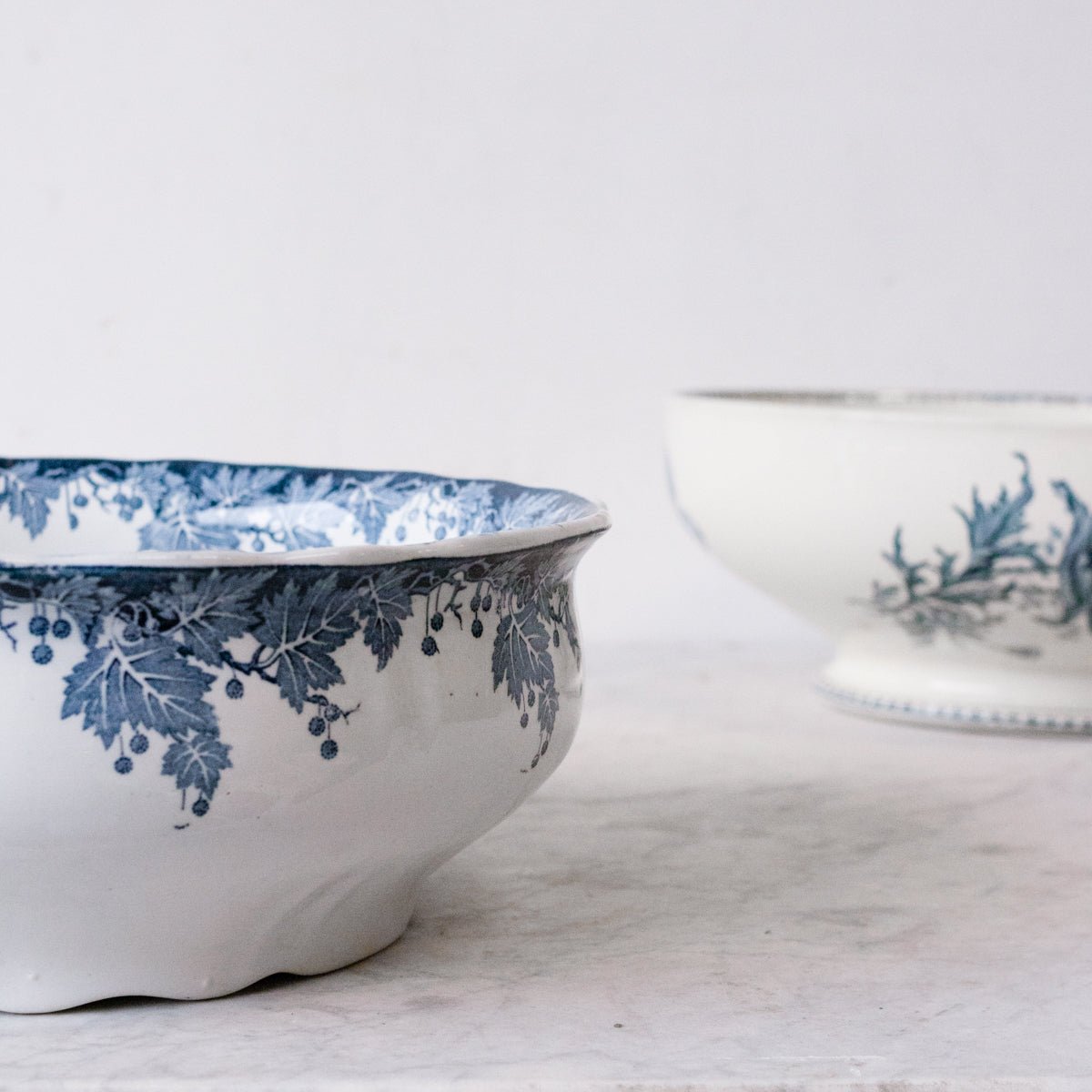 Transferware Serving Bowl