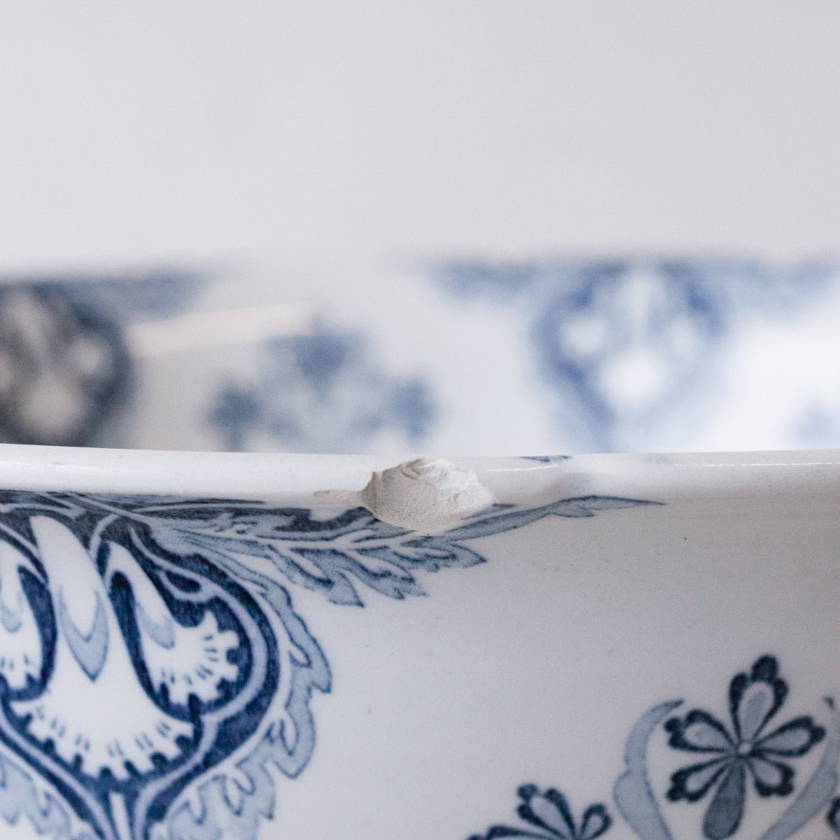 Transferware Serving Bowl